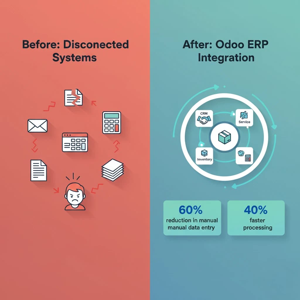 How Odoo ERP for Small Business Enables UAE SMEs to Integrate CRM and Service Operations